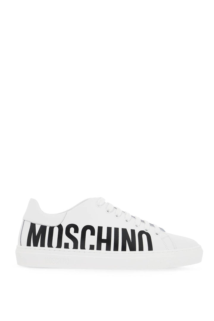 Moschino leather sneakers