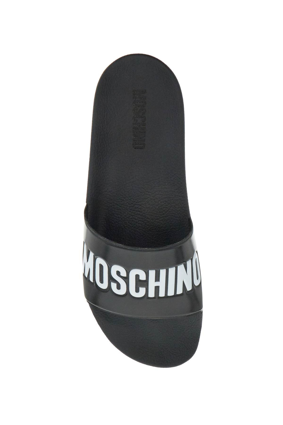 Moschino Rubber Logo Slides