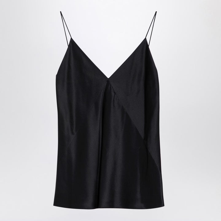 Max Mara Pianoforte sleeveless silk top