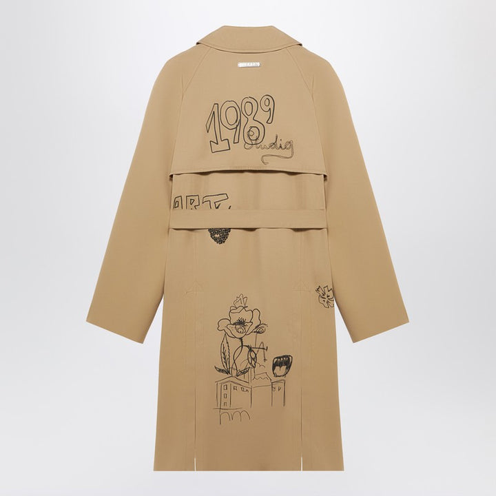 1989 STUDIO Embroidered Trench Coat