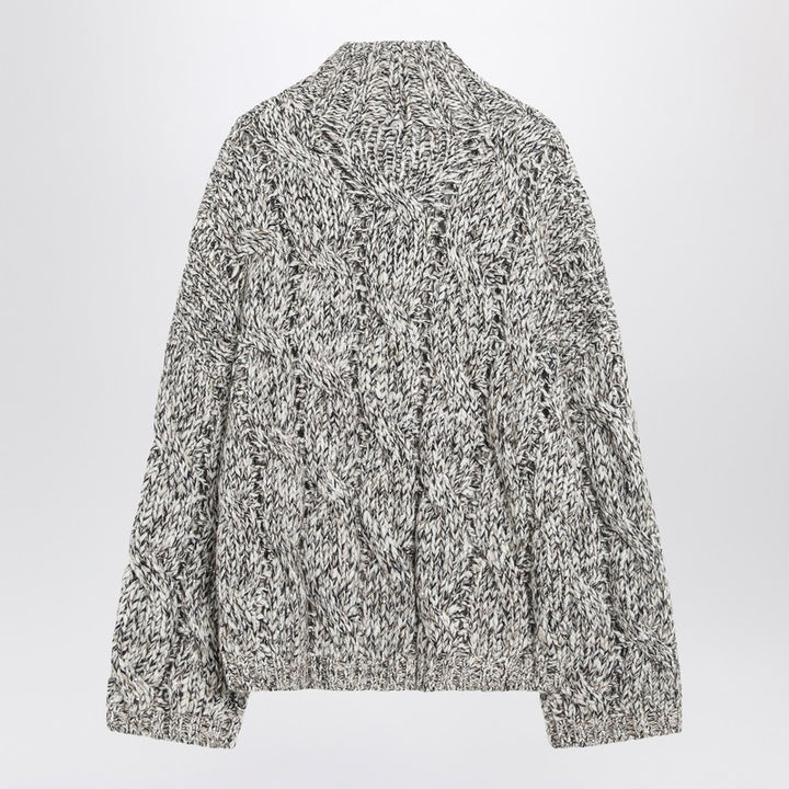 Brunello Cucinelli Dazzling Chiné cashmere-blend sweater