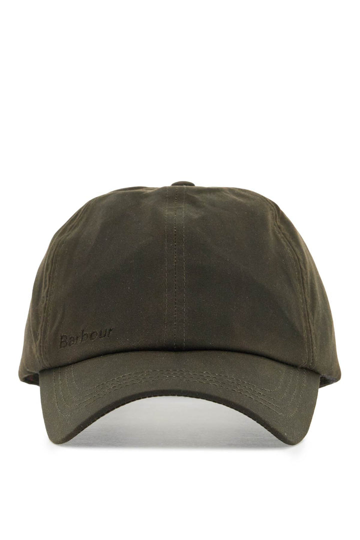 Barbour wax sports baseball cap