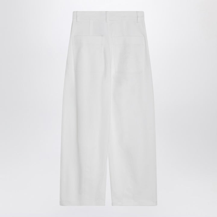 Max Mara baggy trousers in cotton twill