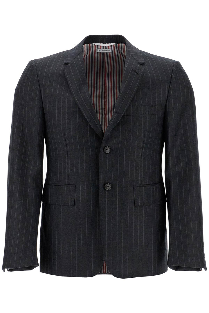 Thom Browne woolen pinstripe Blazer