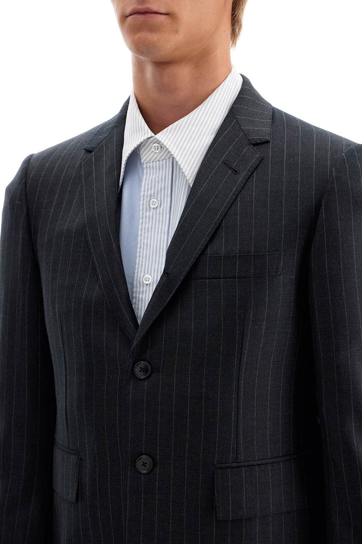 Thom Browne woolen pinstripe Blazer