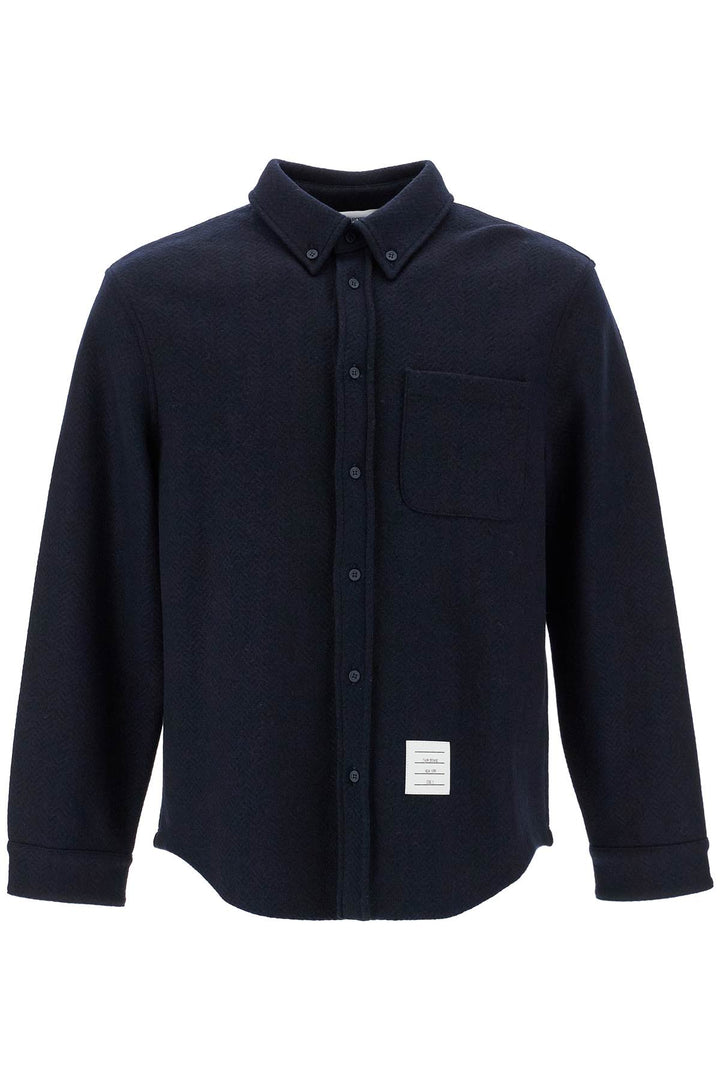 Thom Browne herringbone overshirt