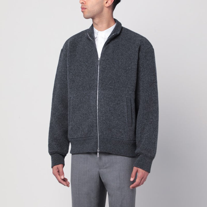 Thom Browne wool zip-up cardigan
