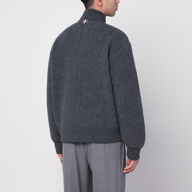 Thom Browne wool zip-up cardigan