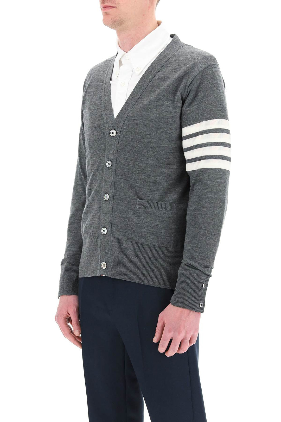 Thom Browne 4-bar cardigan