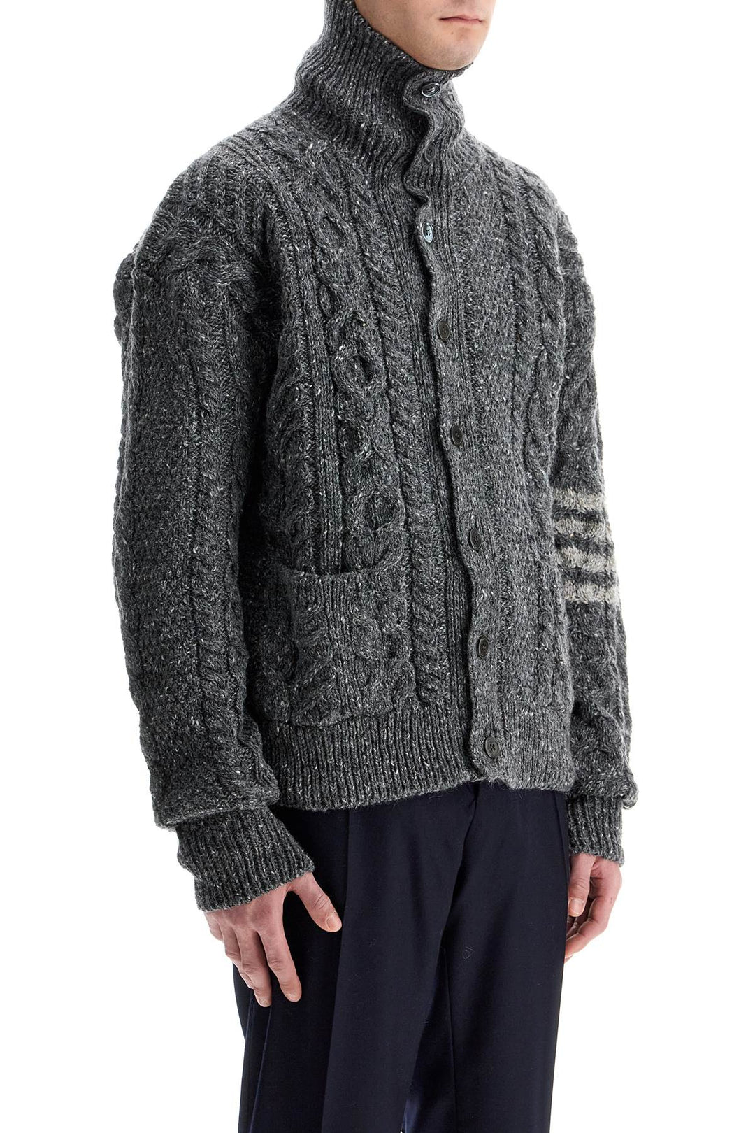 Thom Browne mohair cardigan