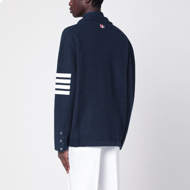 Thom Browne linen blend cardigan
