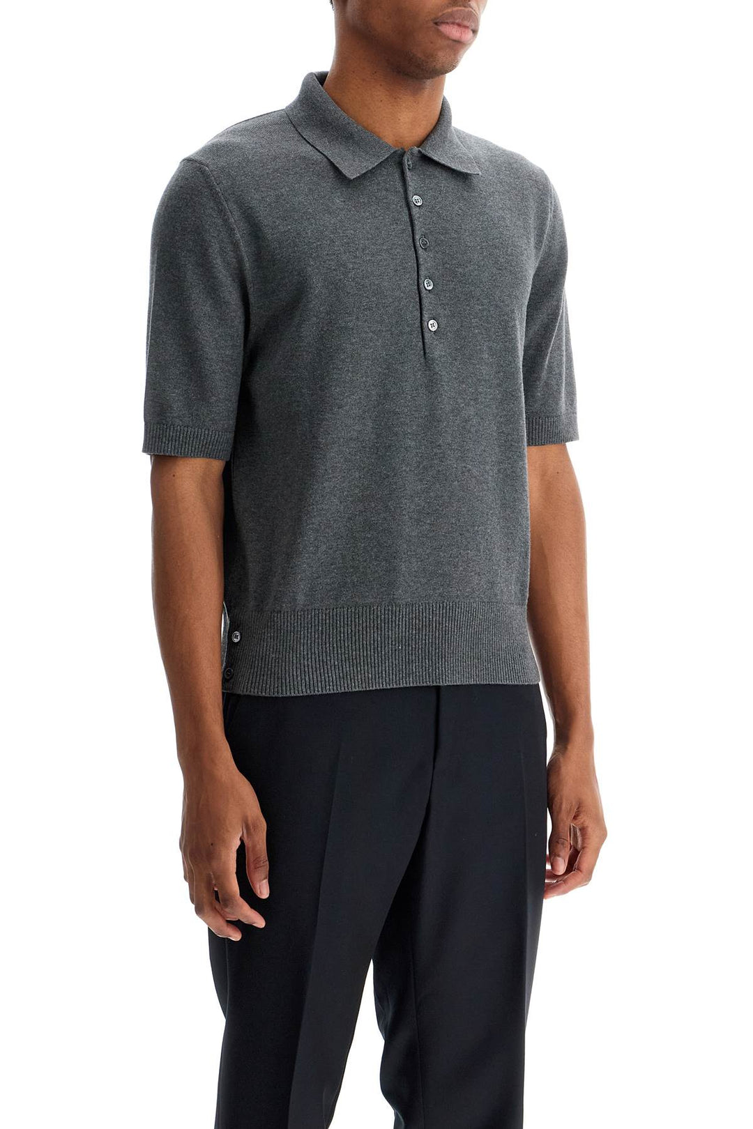 Thom Browne knit polo shirt