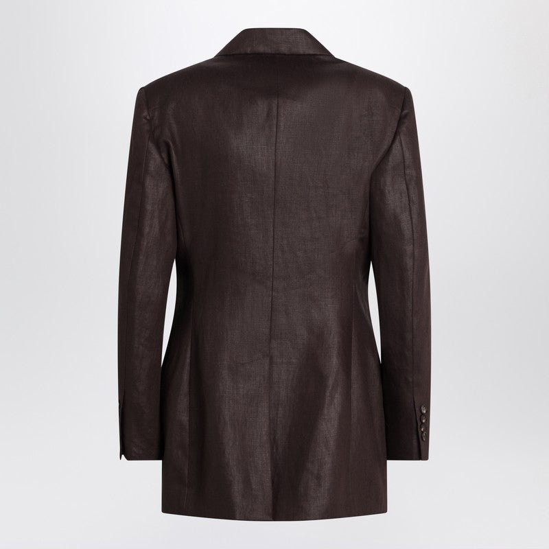 Brunello Cucinelli Shiny linen twill jacket