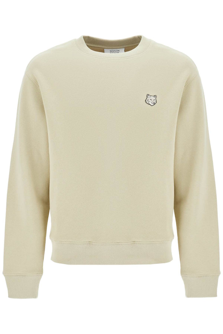 Maison Kitsune bold fox head crewneck sweatshirt