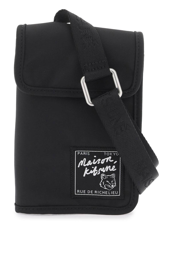 Maison Kitsune shoulder bag the traveller p