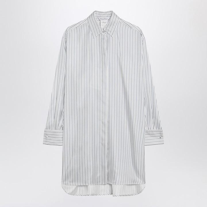 Max Mara Oversized striped silk shirt