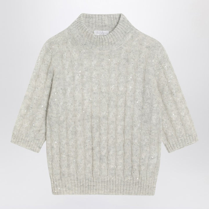 Brunello Cucinelli cable-knit sweater