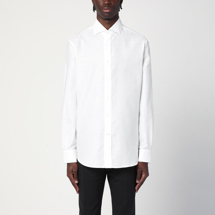 Brunello Cucinelli cotton and linen shirt