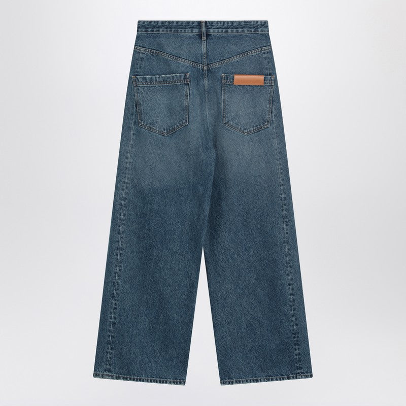 DARKPARK asymmetrical wide leg jeans