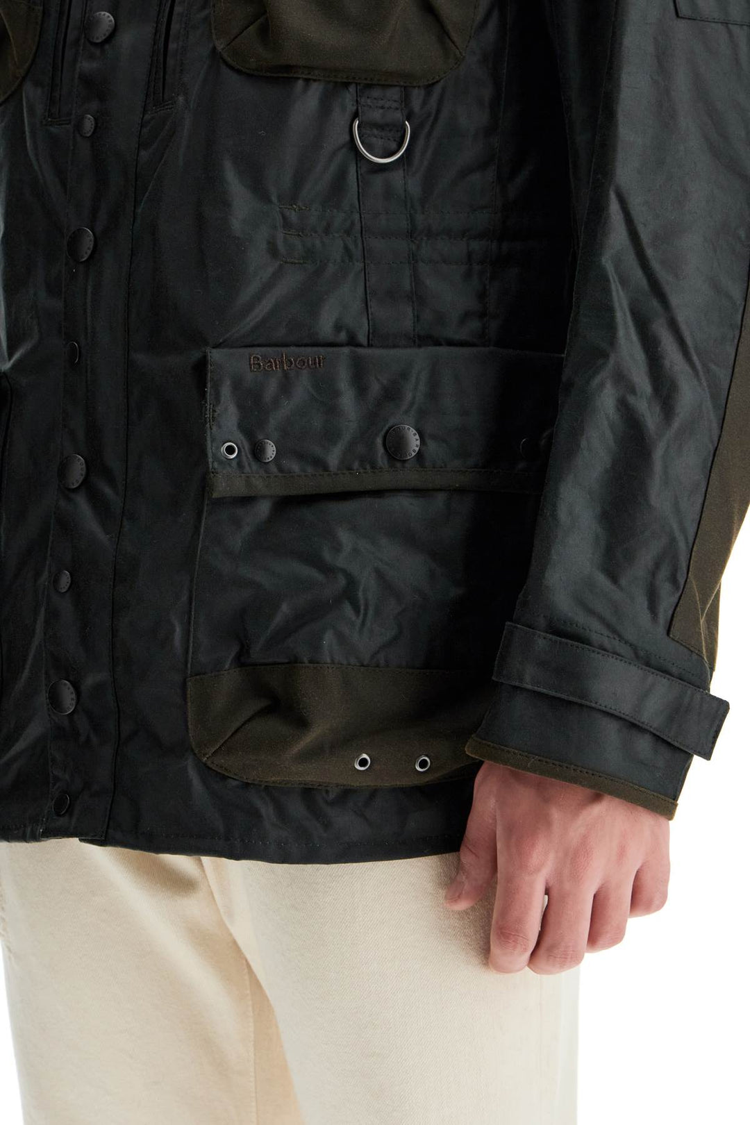 Barbour x TOKITO waxed jacket