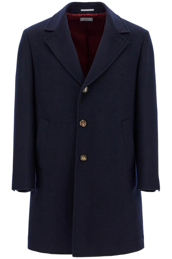 Brunello Cucinelli wool beaver coat