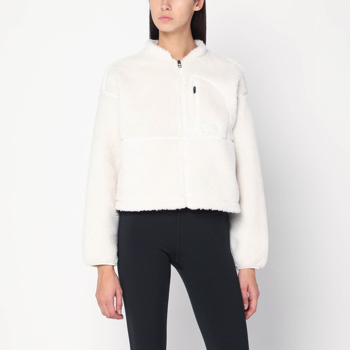 The North Face cropped zip-up fleece