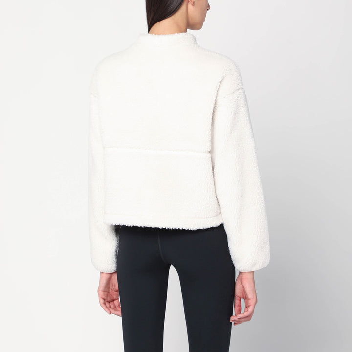 The North Face cropped zip-up fleece