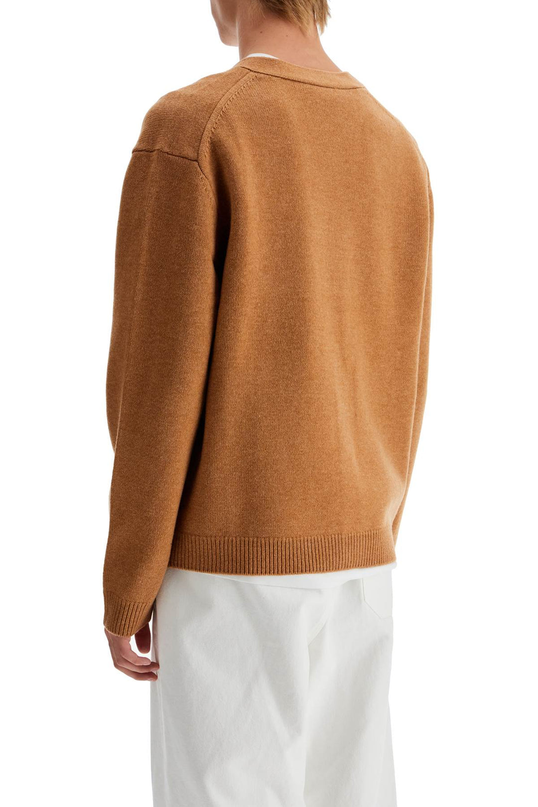 Maison Kitsune "fox head wool cardigan with