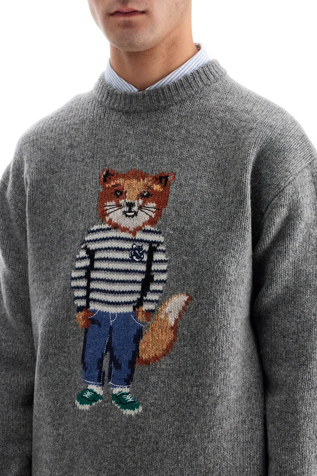 Maison Kitsune wool sweater