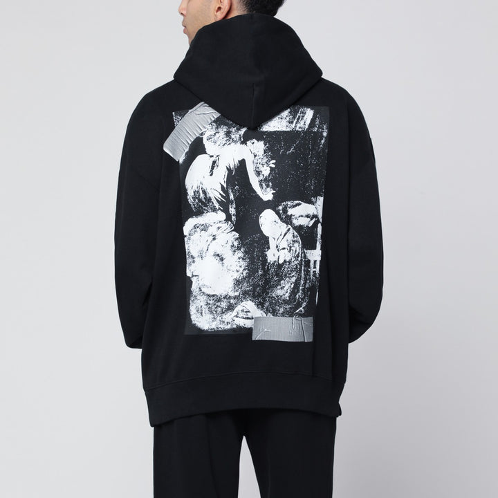 Off White Cupid Tape Skate hoodie