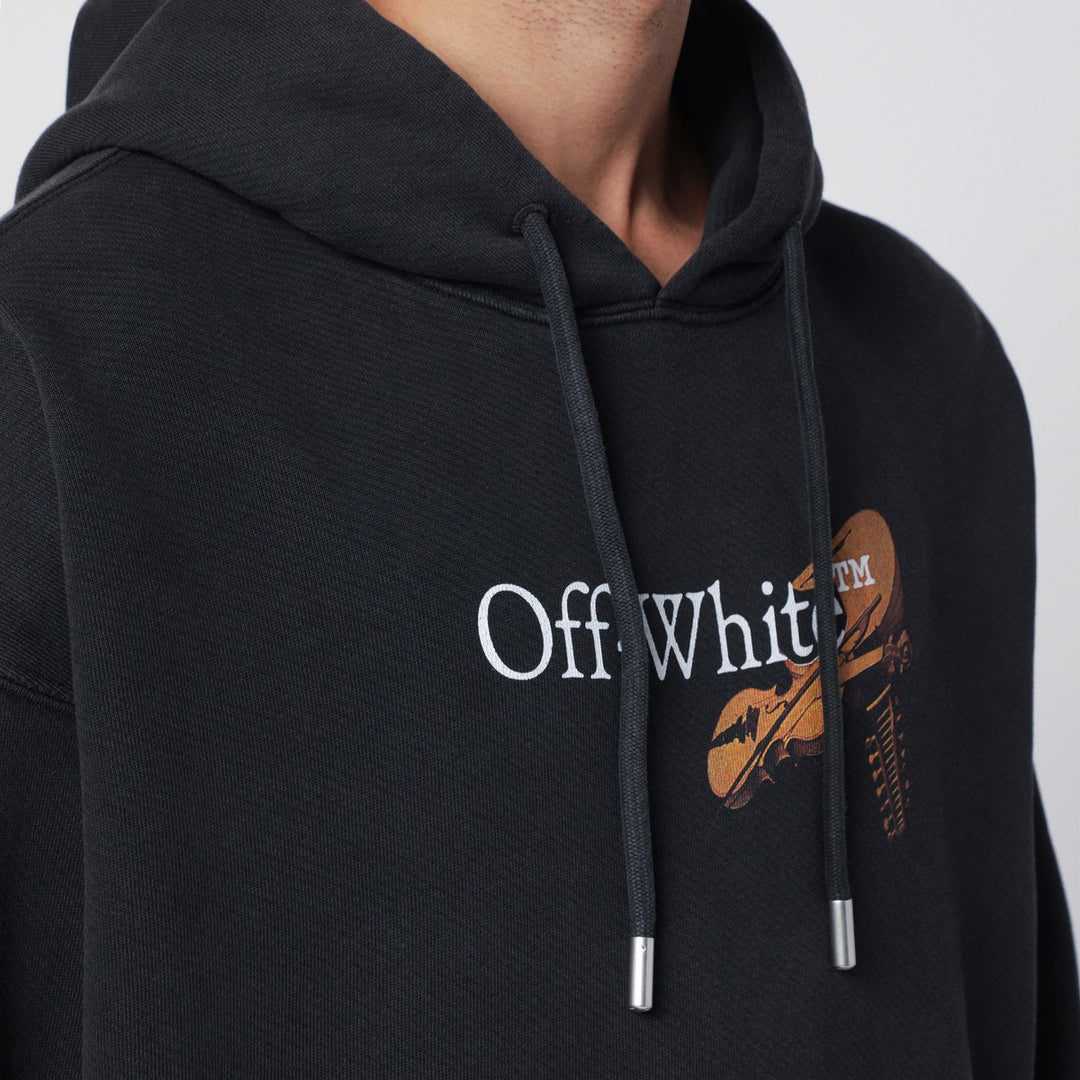 Off White Cupid Arrow Skate Logo hoodie