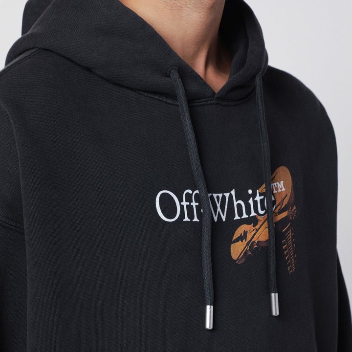 Off White Cupid Arrow Skate Logo hoodie
