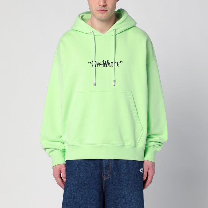 Off White logo hoodie