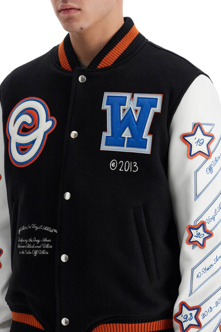 Off-White bomber varsity wizard