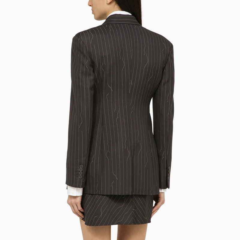 Off White pinstripe jacket