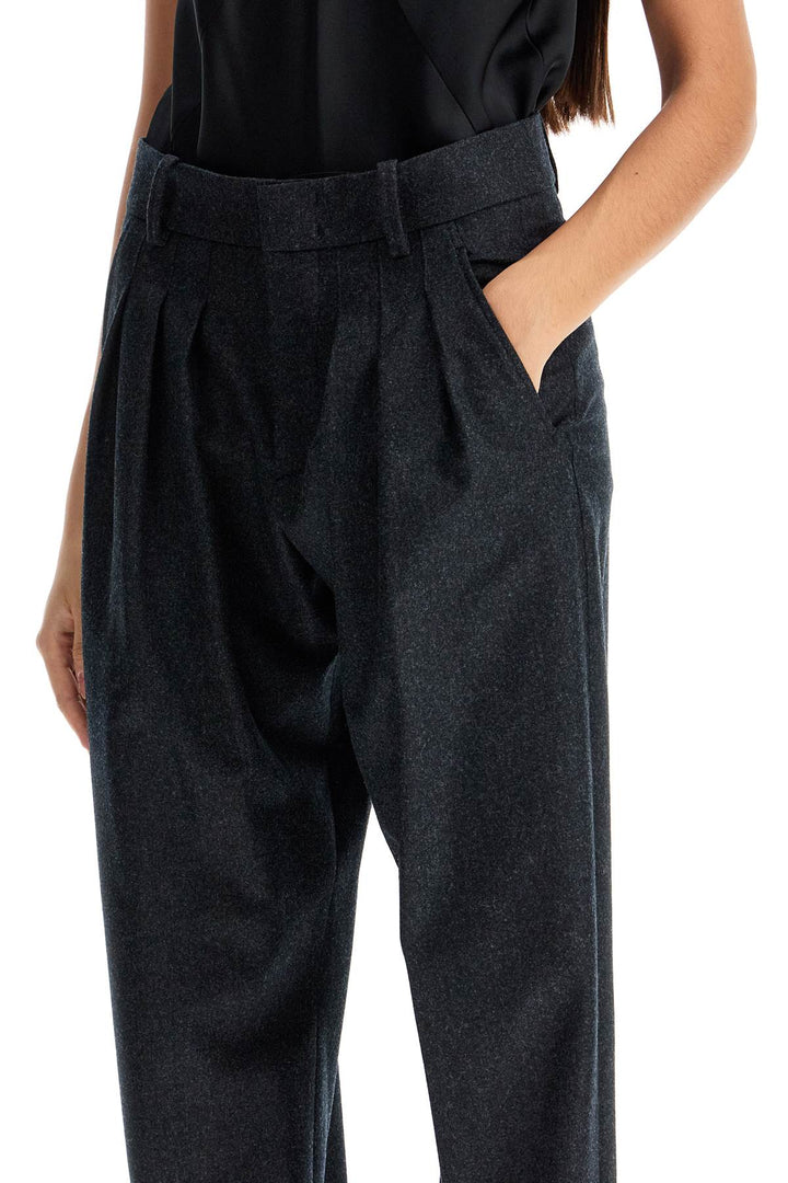 Isabel Marant casile wool flannel trousers