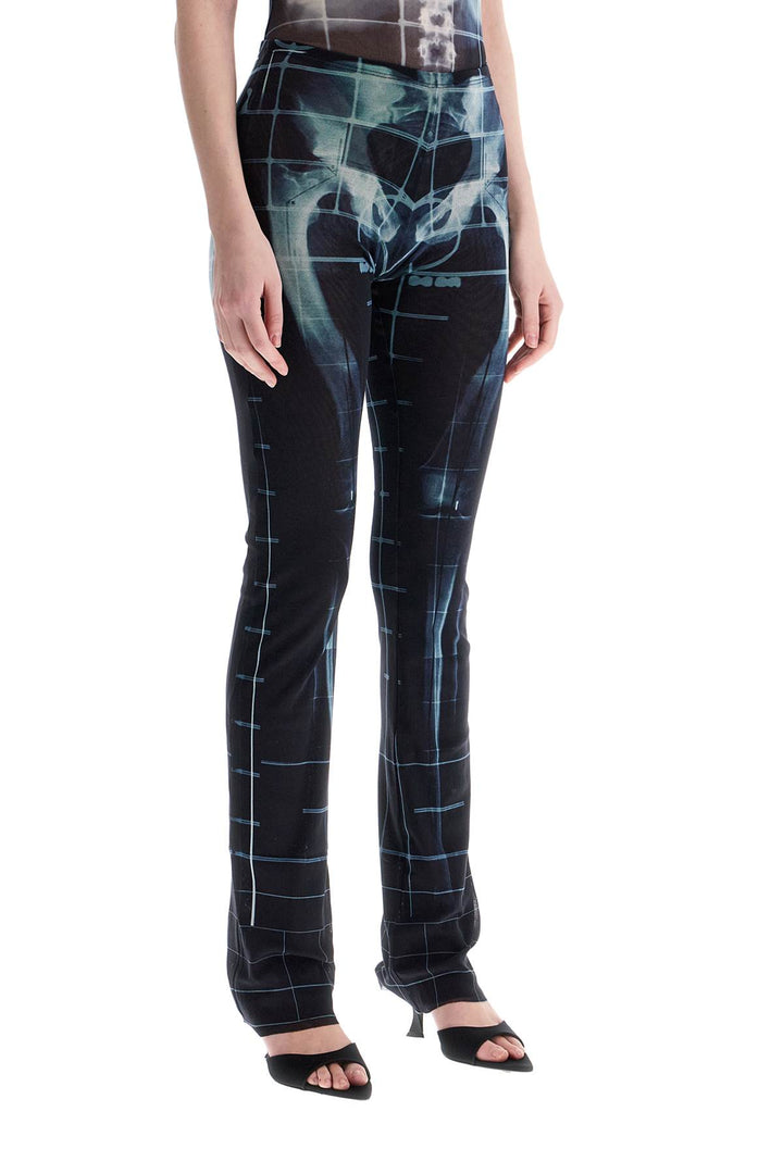 JEAN PAUL GAULTIER pants with skeleton print