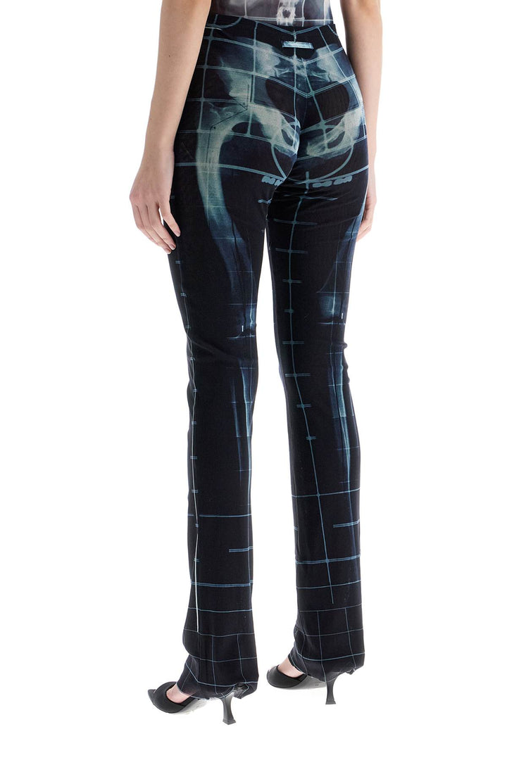 JEAN PAUL GAULTIER pants with skeleton print