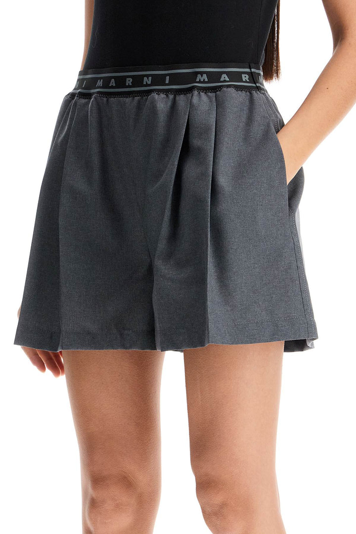 Marni pleated shorts