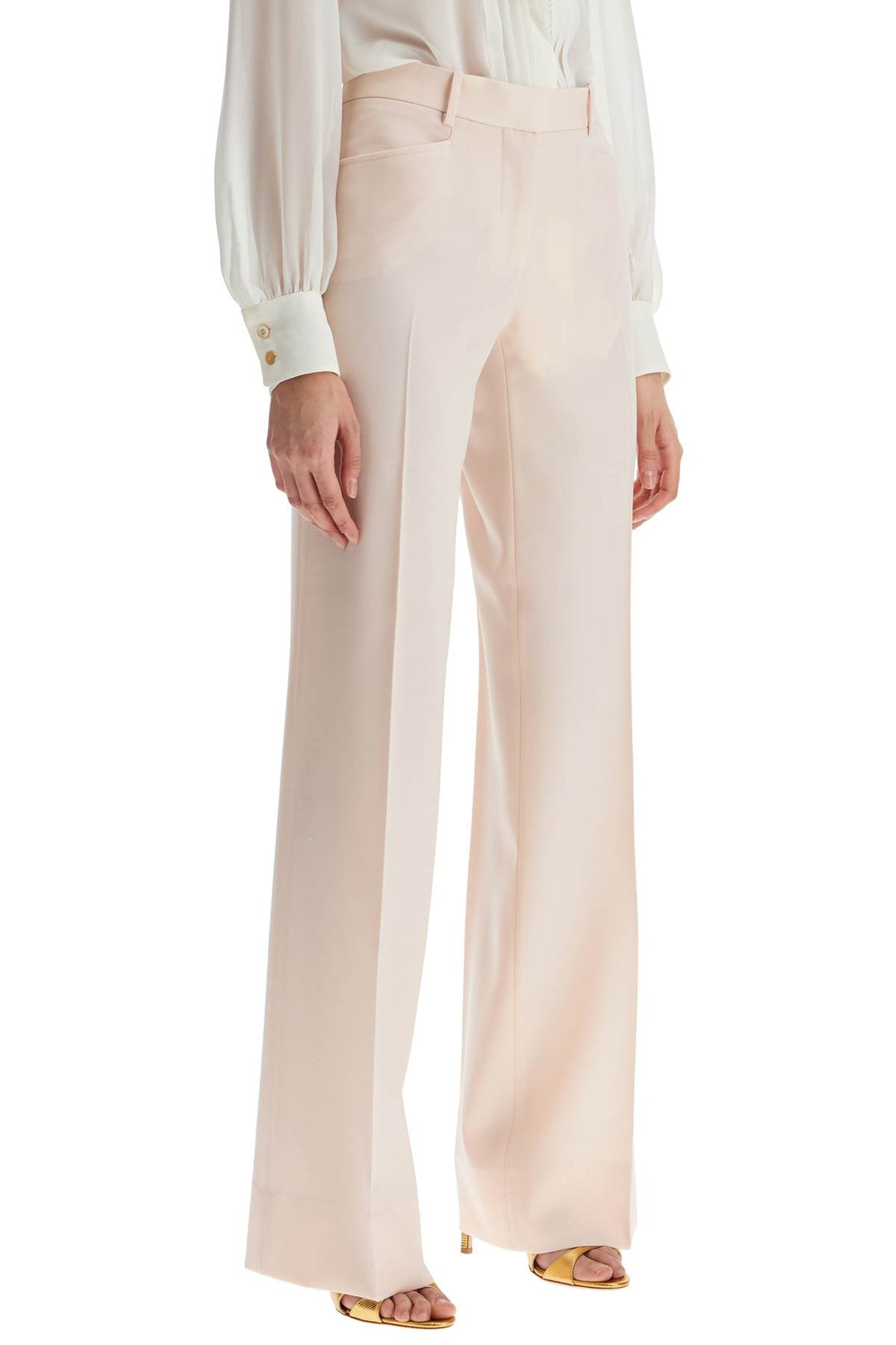 Tom Ford high waist wide leg pants