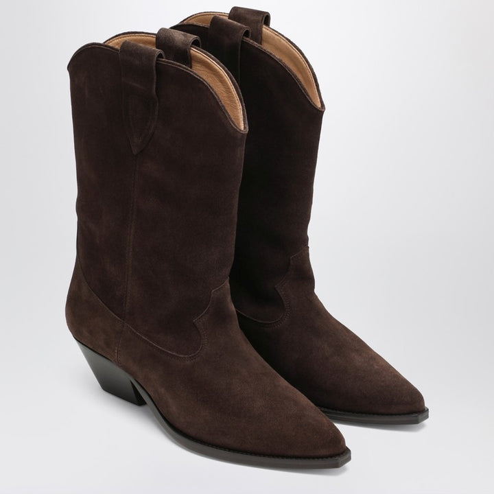 ISABEL MARANT Duerto suede cowboy boots
