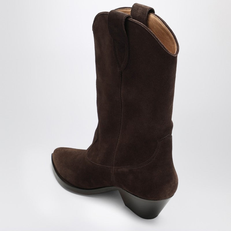 ISABEL MARANT Duerto suede cowboy boots