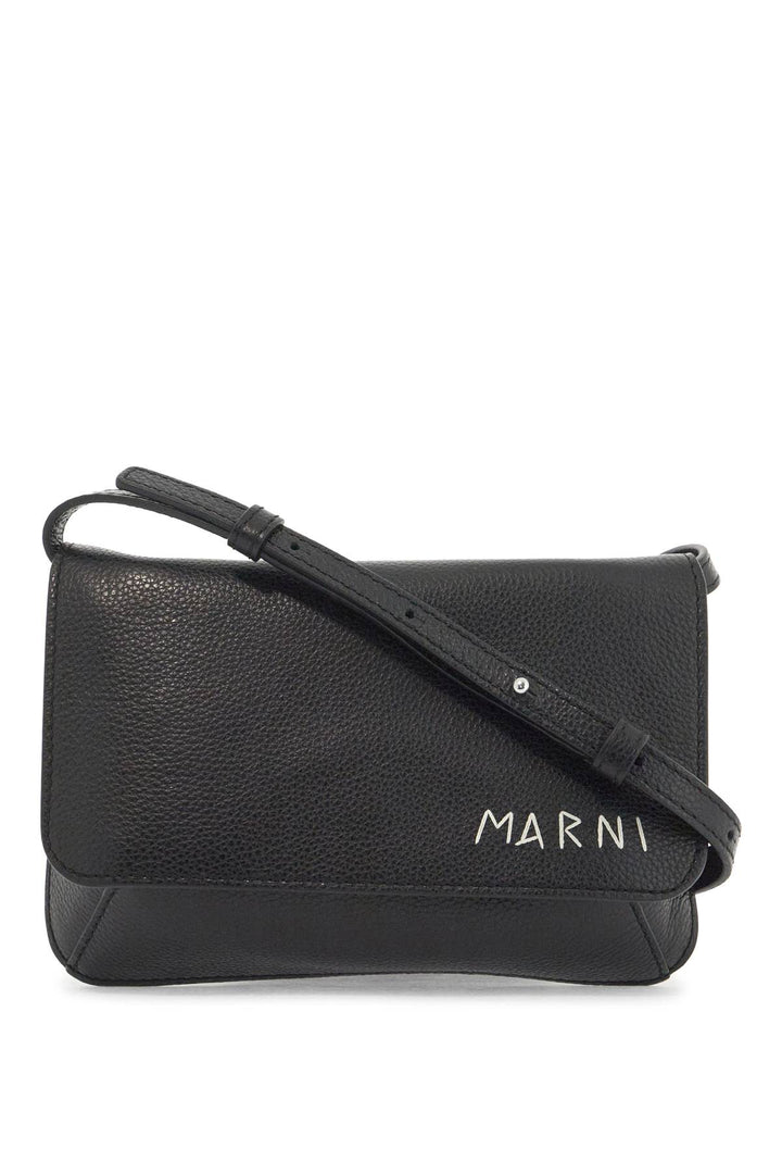 Marni flap trunk shoulder bag