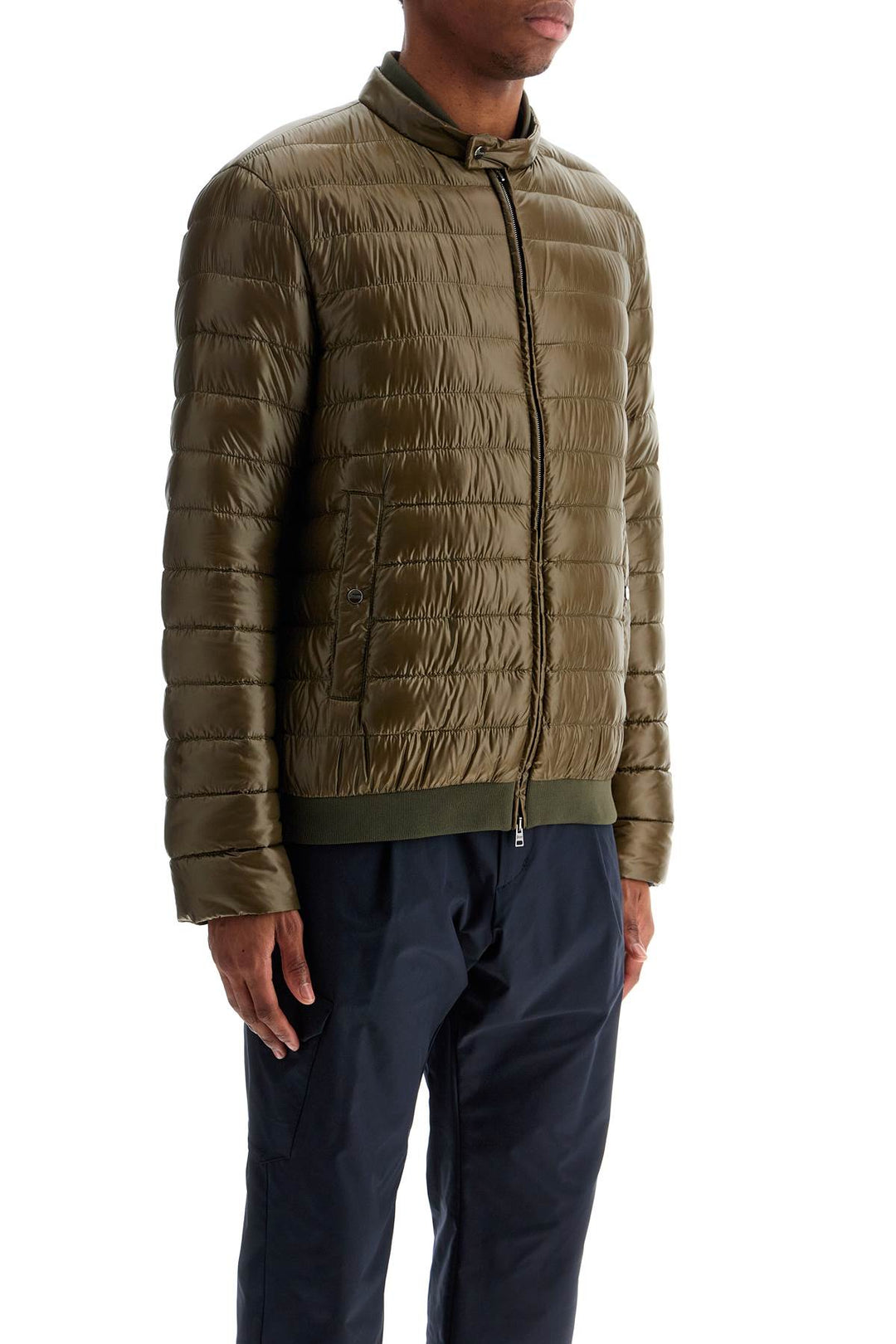 HERNO green down jacket