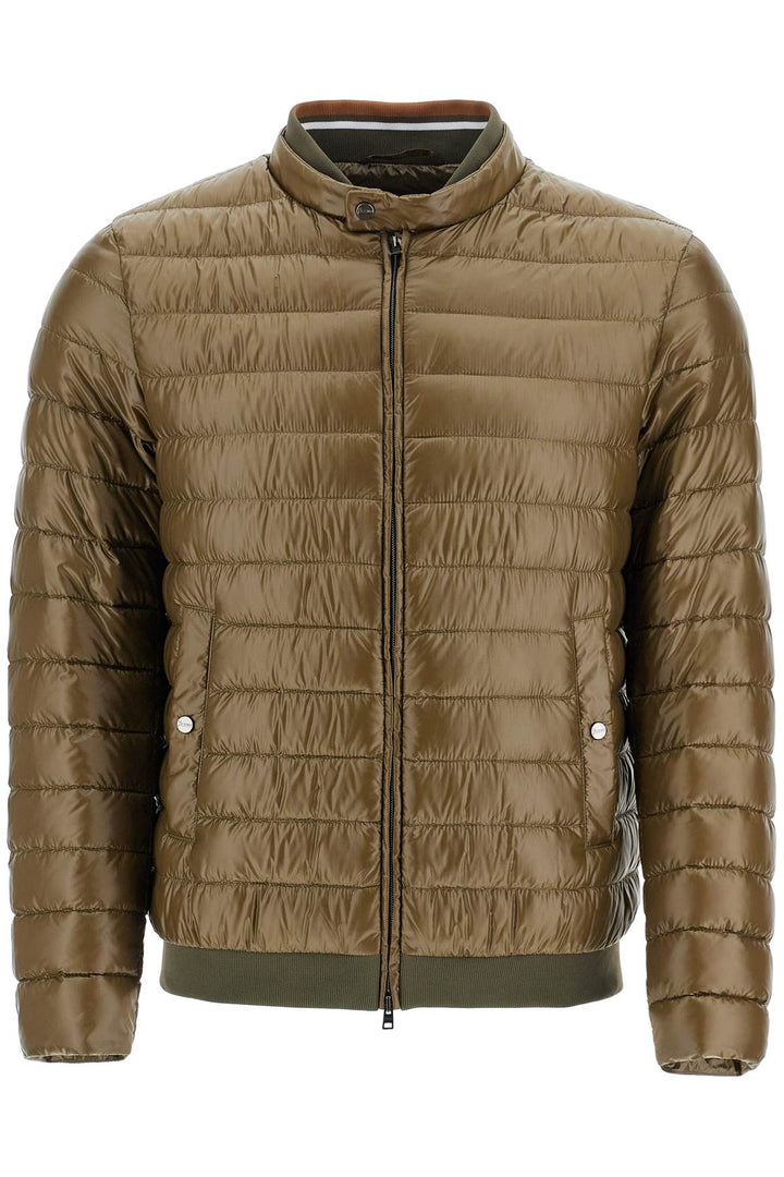 HERNO green down jacket