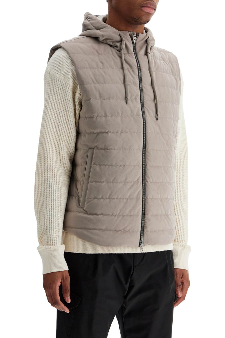 HERNO hooded gilet