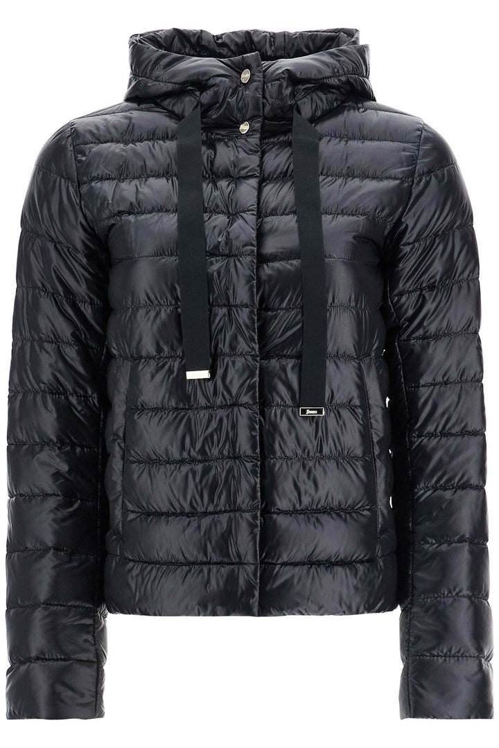 HERNO lightweight down jacket with hood