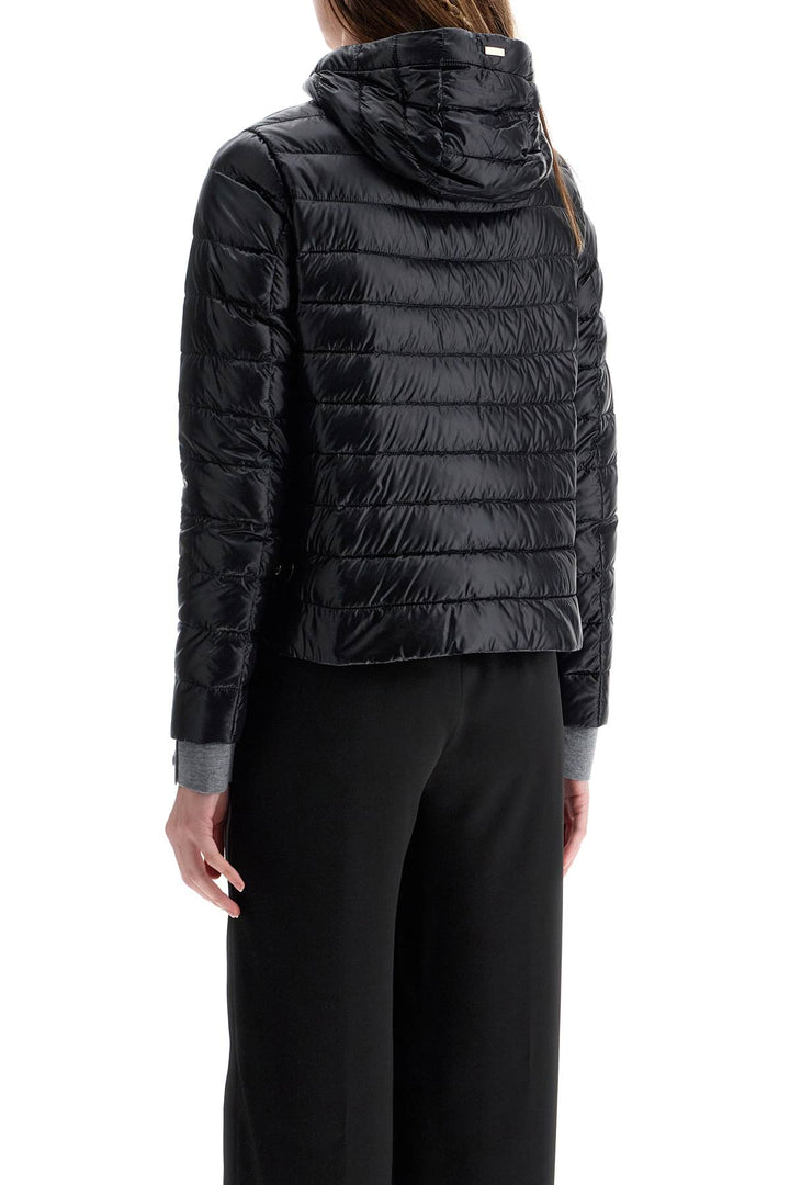 HERNO lightweight down jacket with hood