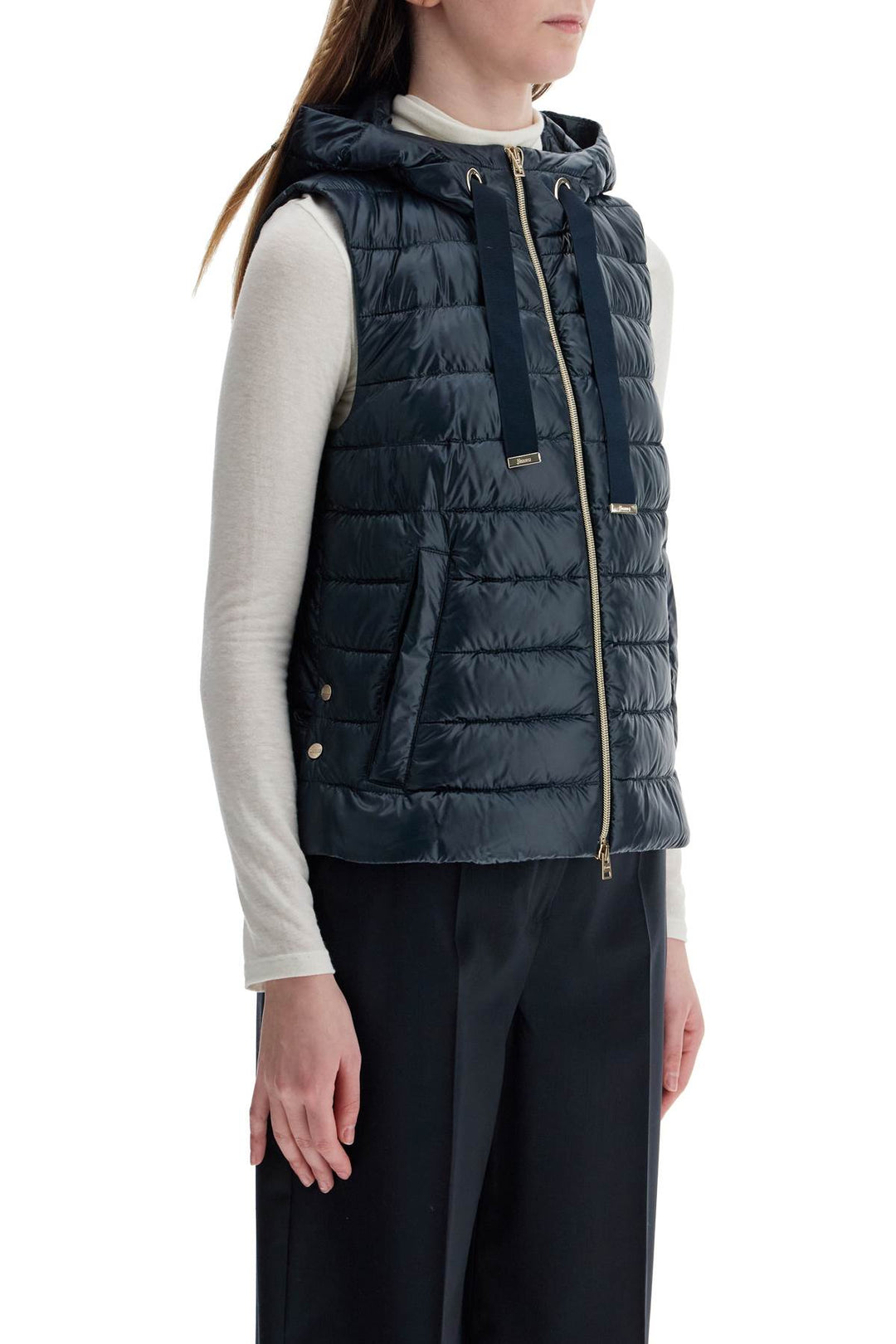 HERNO hooded gilet