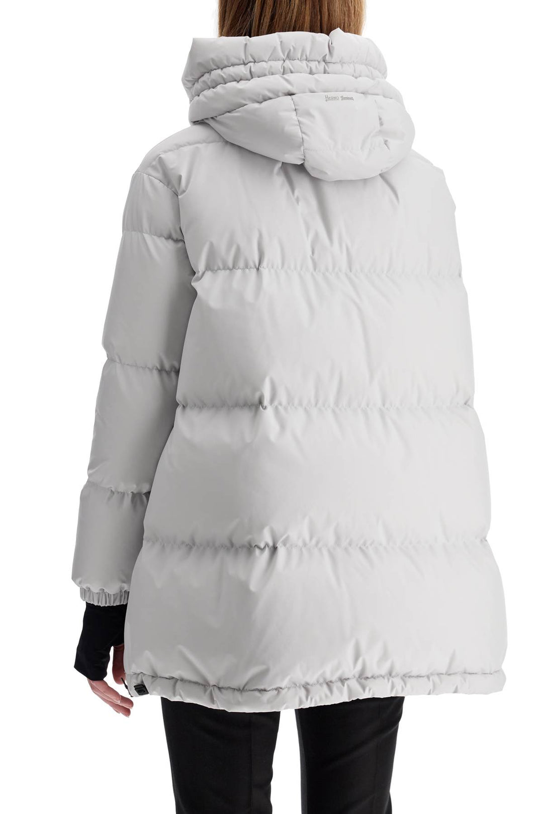 Herno Laminar long down jacket in gore-tex in